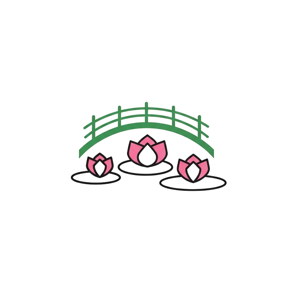 Monet's Water Garden Logo