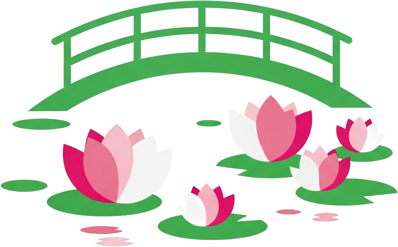 Monet's Water Garden Logo